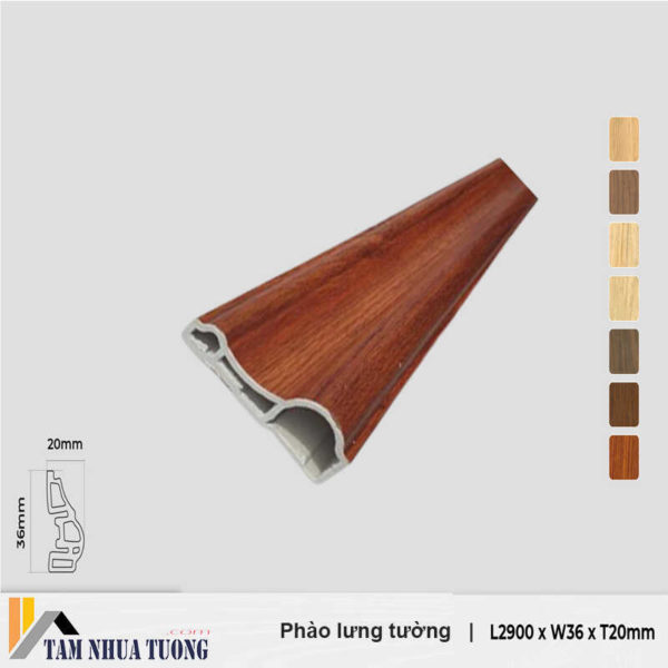 Phào lệch 6cm