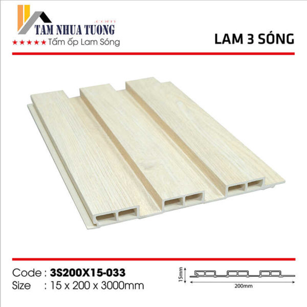 Tấm Ốp Lam 3 Sóng Thấp 20 Tấm Ốp Lam 3 Sóng Thấp