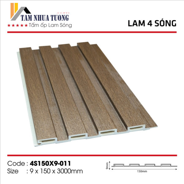 Tấm Ốp Lam 4 Sóng Thấp 11 Tấm ốp lam 4 sóng thấp