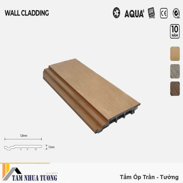 Tấm Ốp Tường Gỗ Nhựa 11 tam nhua tran tuong